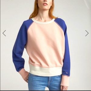 NWT Rag & Bone Colorblock Sweatshirt, size Medium